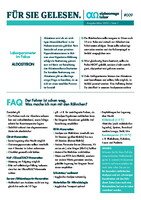 03/2023 ALDOSTERON | VON-WILLEBRAND-SYNDROM | PRÄANALYTIK