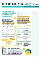 11/2025 THROMBOPENIE UND HÄMOLYTISCHE ANÄMIE