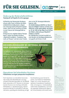 04/2023 HEPATITS IN DER SCHWANGERSCHAFT | ERYTHEMA MIGRANS | BEFUNDHINWEISE