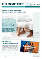 04/2024 STD-SCREENING | ORGANSPENDE | IMPFUNG PNEUMOKOKKEN | IN-VITRO-DIAGNOSTIK